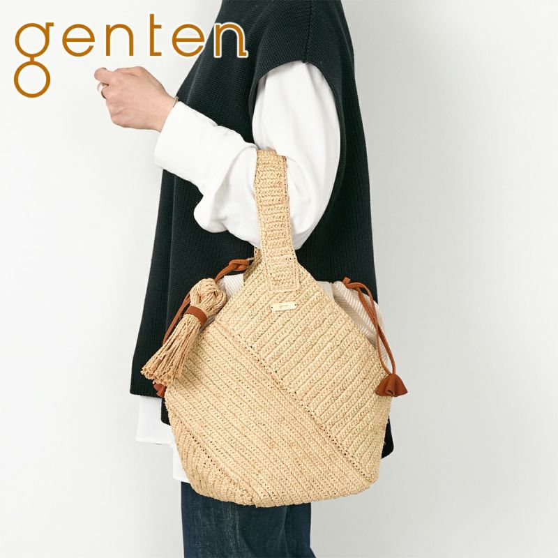 genten ゲンテン Ferie フェーリエ かごバッグ 44626