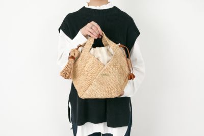 genten ゲンテン Ferie フェーリエ かごバッグ 44627