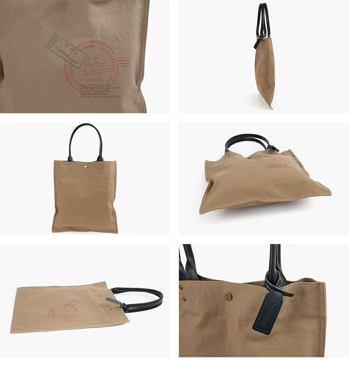 BEAU DESSIN S.A. ボーデッサン ハンプ×ブッテーロ プリント トートバッグ HP3042