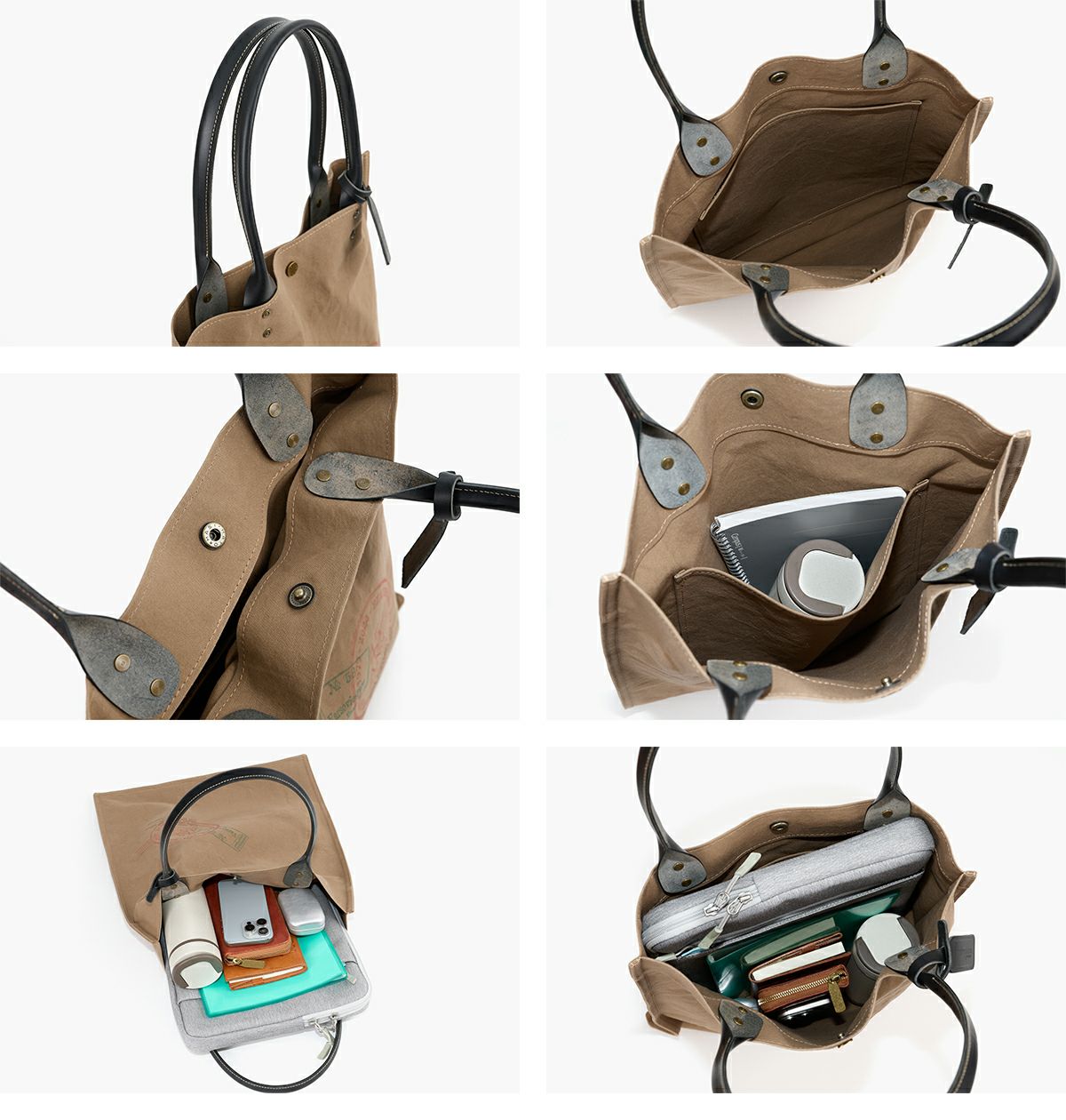 BEAU DESSIN S.A. ボーデッサン ハンプ×ブッテーロ プリント トートバッグ HP3042