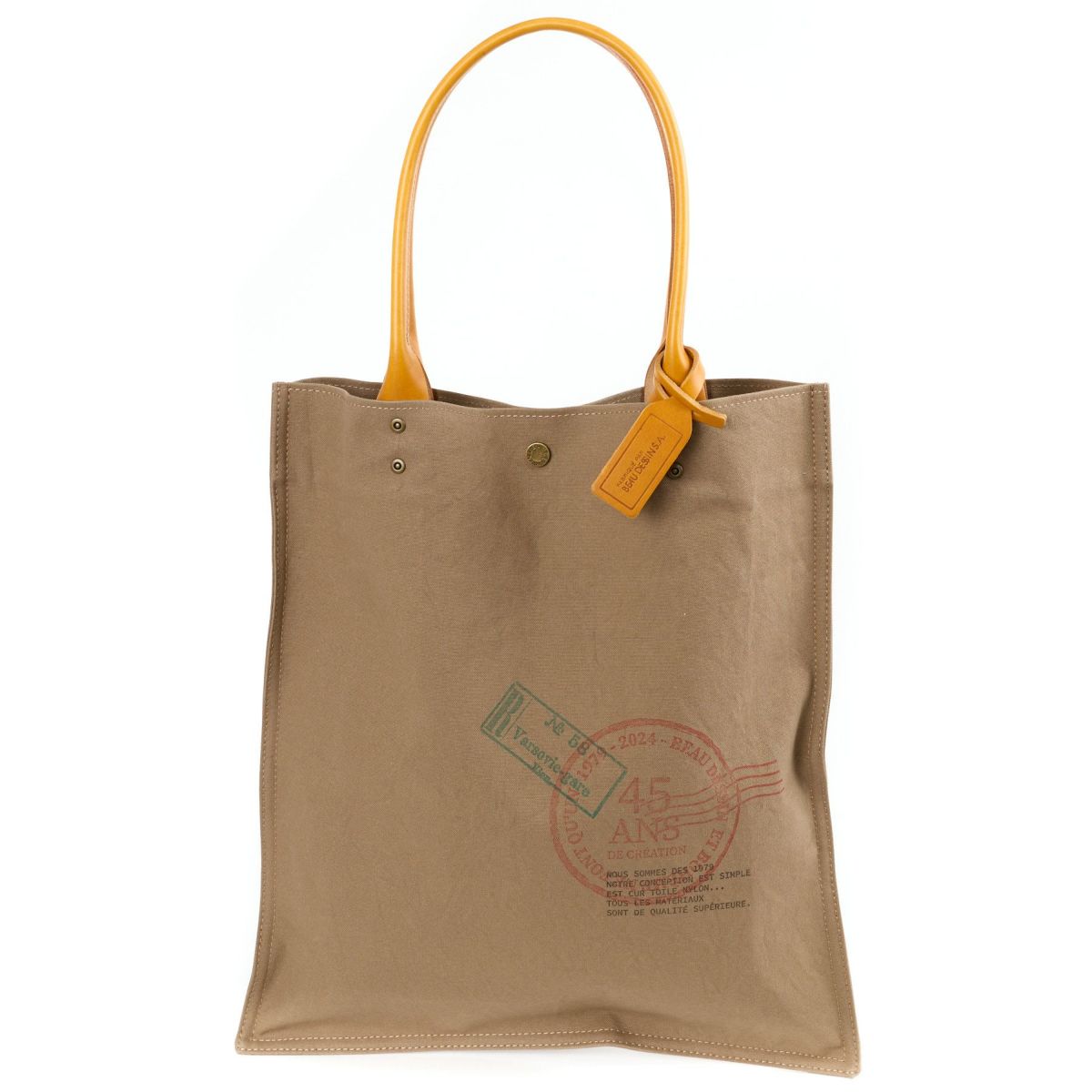 BEAU DESSIN S.A. ボーデッサン ハンプ×ブッテーロ プリント トートバッグ HP3042