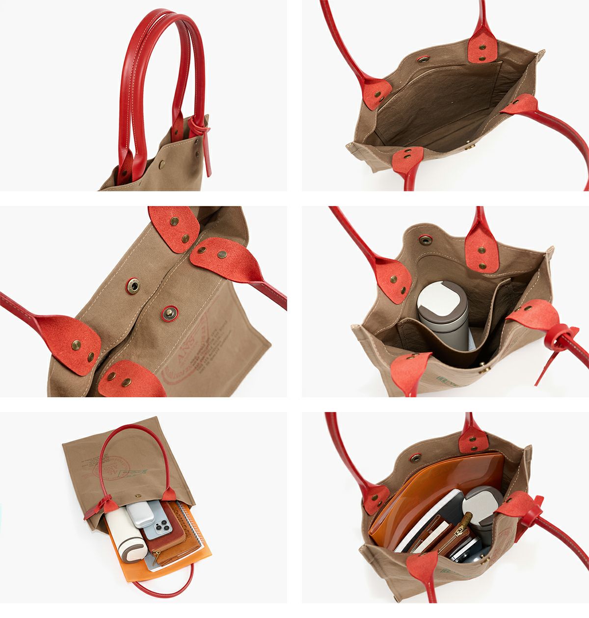 BEAU DESSIN S.A. ボーデッサン ハンプ×ブッテーロ プリント トートバッグ HP3043