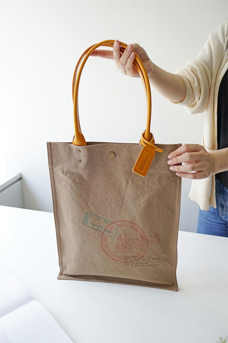 BEAU DESSIN S.A. ボーデッサン ハンプ×ブッテーロ プリント トートバッグ HP3043