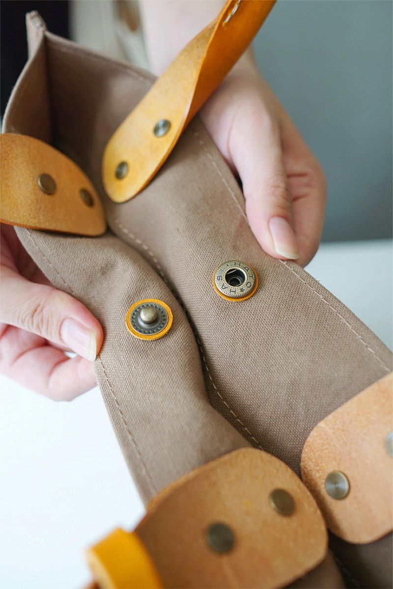 BEAU DESSIN S.A. ボーデッサン ハンプ×ブッテーロ プリント トートバッグ HP3043