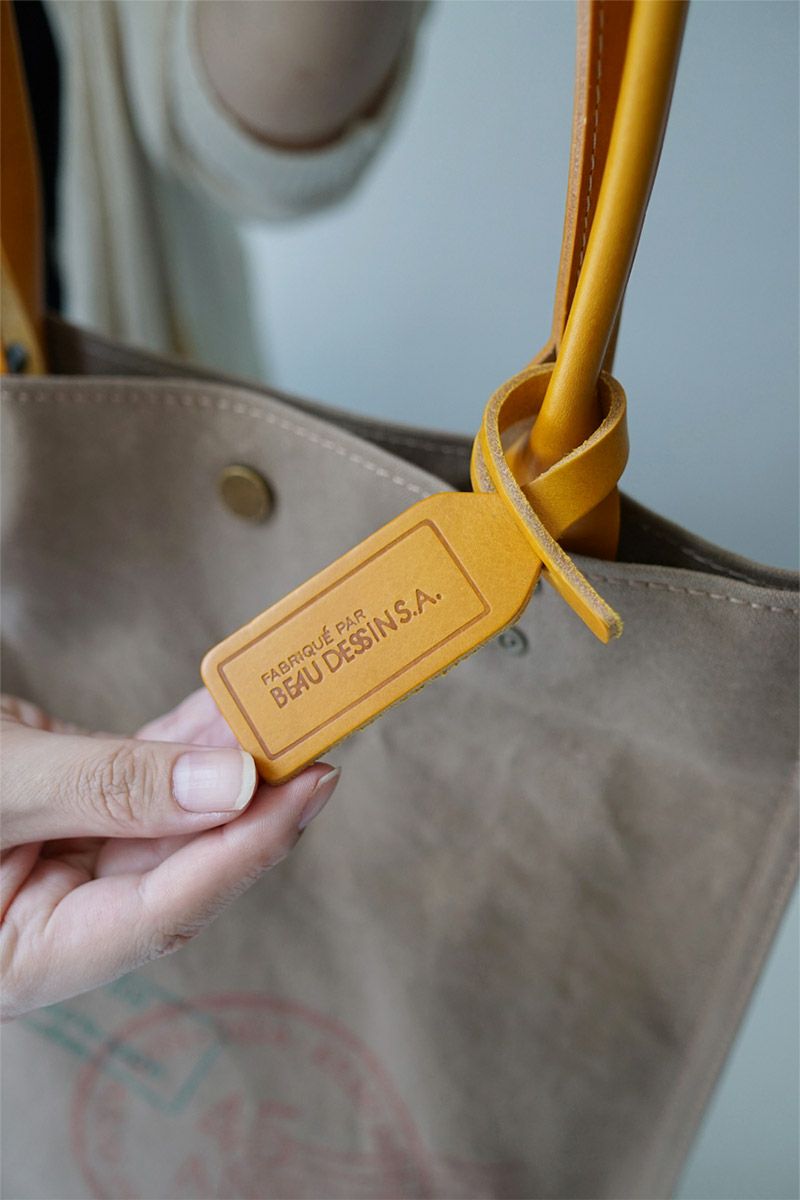 BEAU DESSIN S.A. ボーデッサン ハンプ×ブッテーロ プリント トートバッグ HP3043