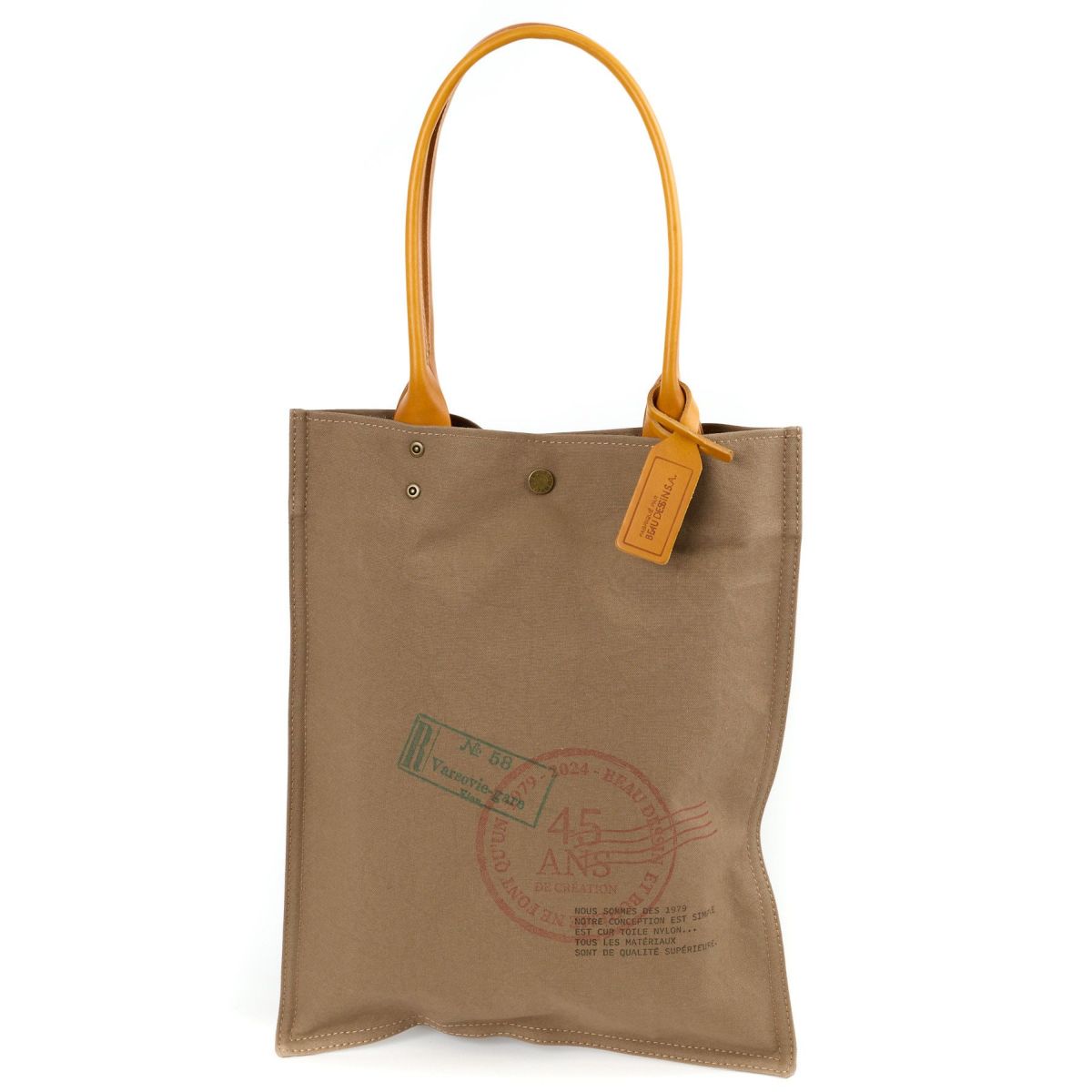 BEAU DESSIN S.A. ボーデッサン ハンプ×ブッテーロ プリント トートバッグ HP3043