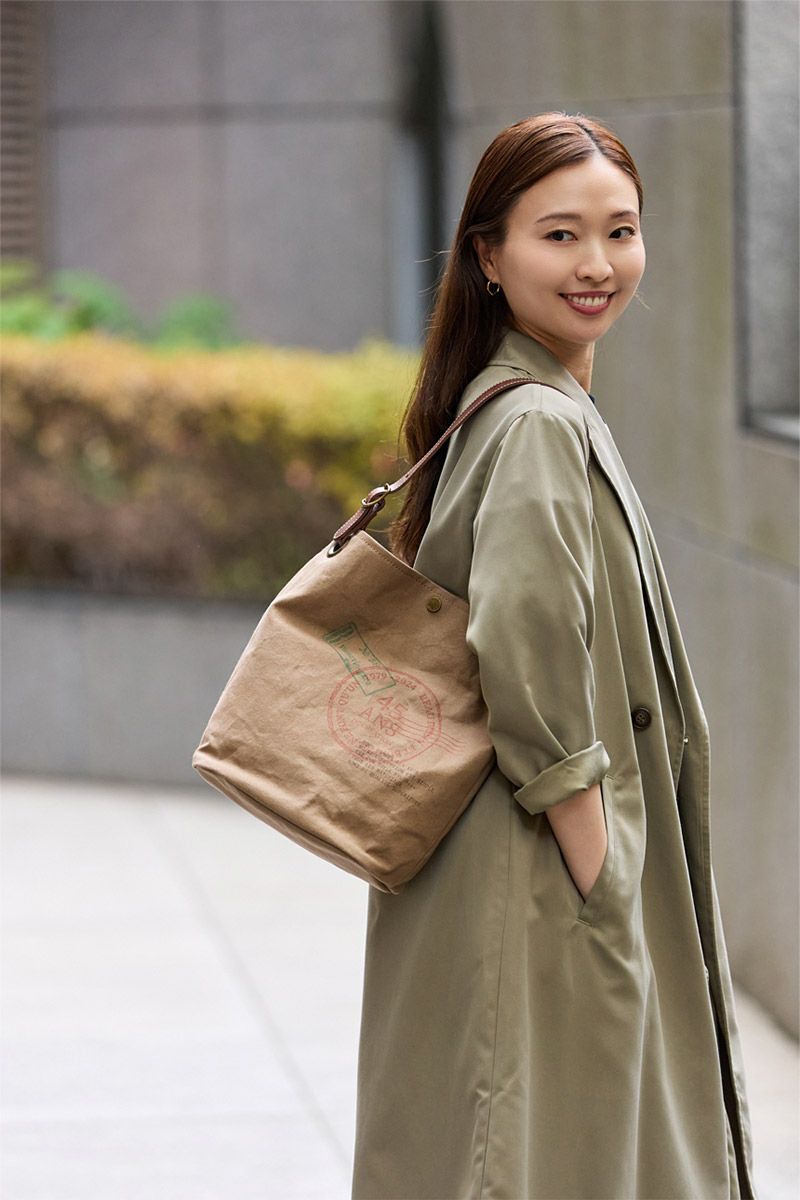 BEAU DESSIN S.A. ボーデッサン ハンプ×ブッテーロ プリント ワンショルダーバッグ HP3044