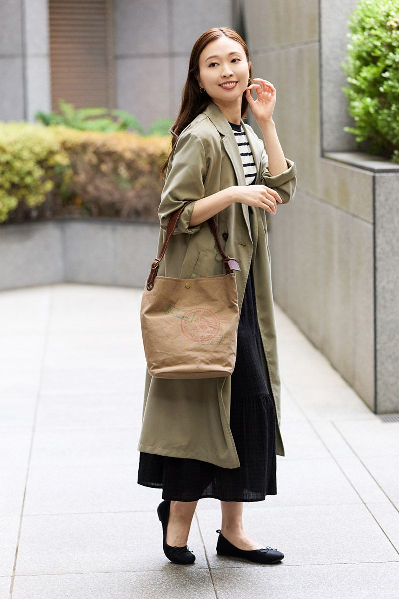 BEAU DESSIN S.A. ボーデッサン ハンプ×ブッテーロ プリント ワンショルダーバッグ HP3044