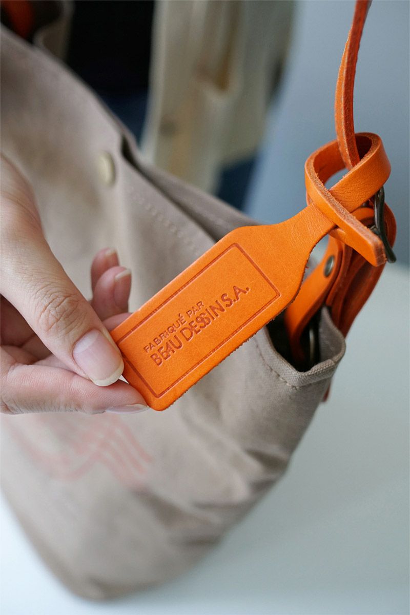 BEAU DESSIN S.A. ボーデッサン ハンプ×ブッテーロ プリント ワンショルダーバッグ HP3044