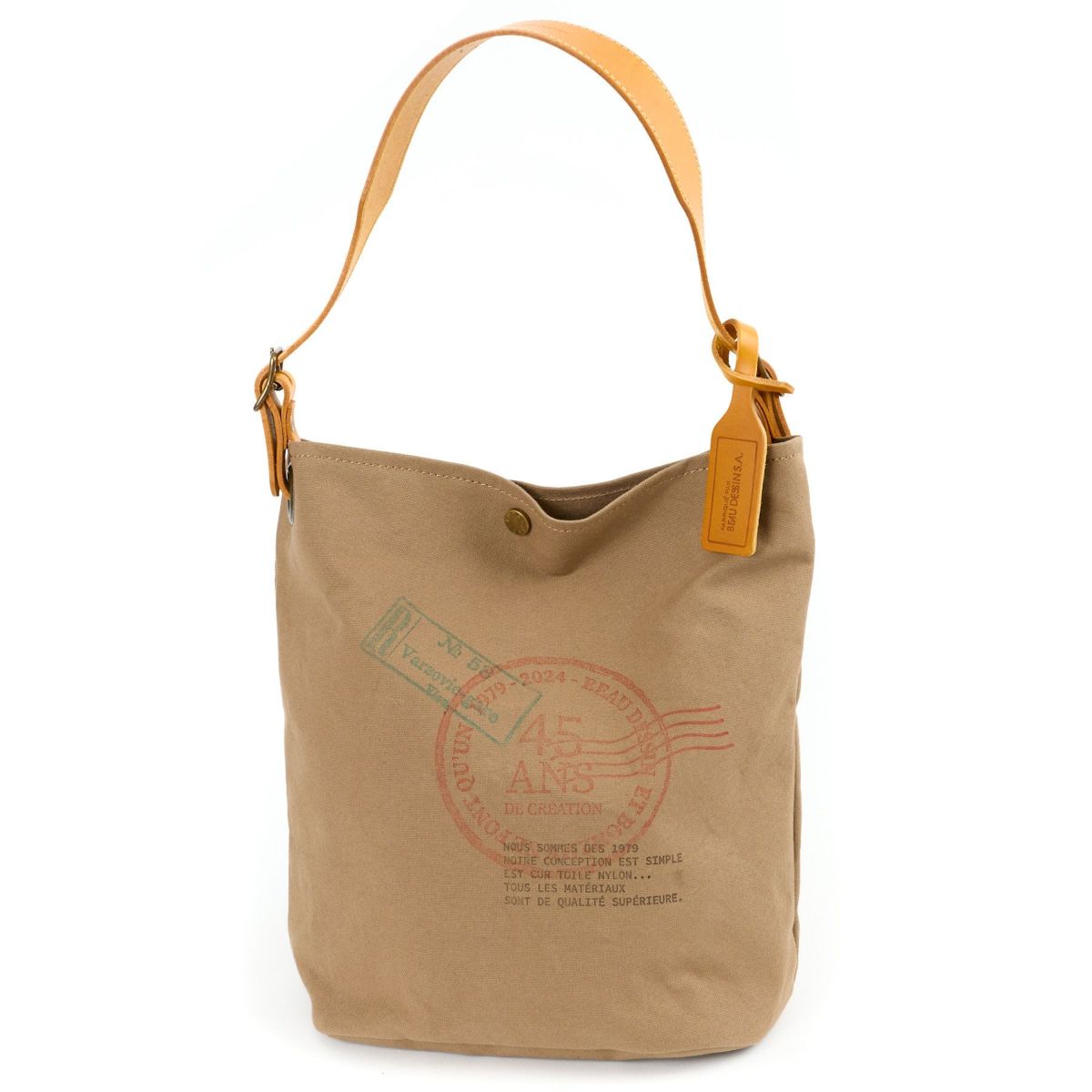 BEAU DESSIN S.A. ボーデッサン ハンプ×ブッテーロ プリント ワンショルダーバッグ HP3044