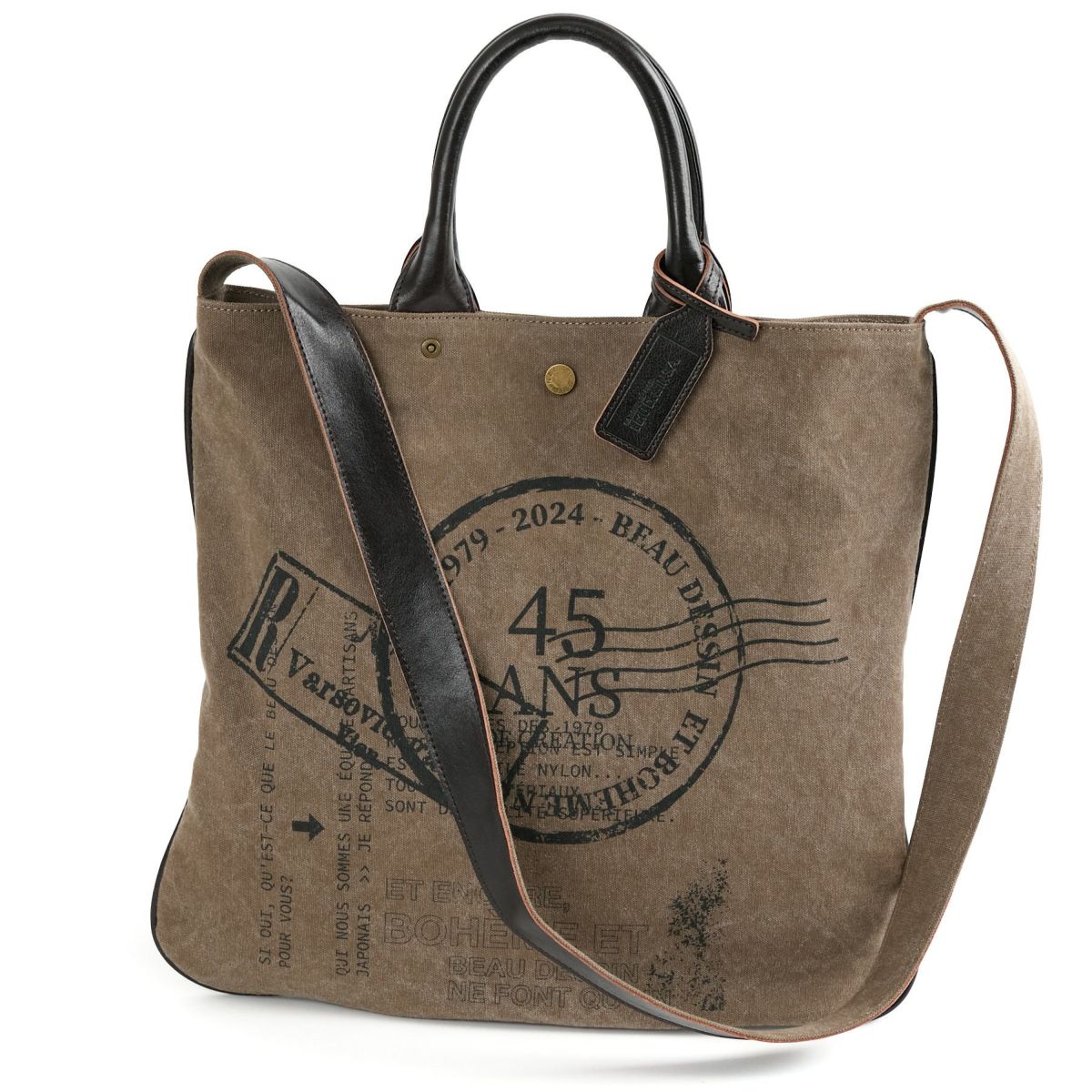 BEAU DESSIN S.A. ボーデッサン タンニン・ワッシャー プリント 2WAYショルダーバッグ TP3046