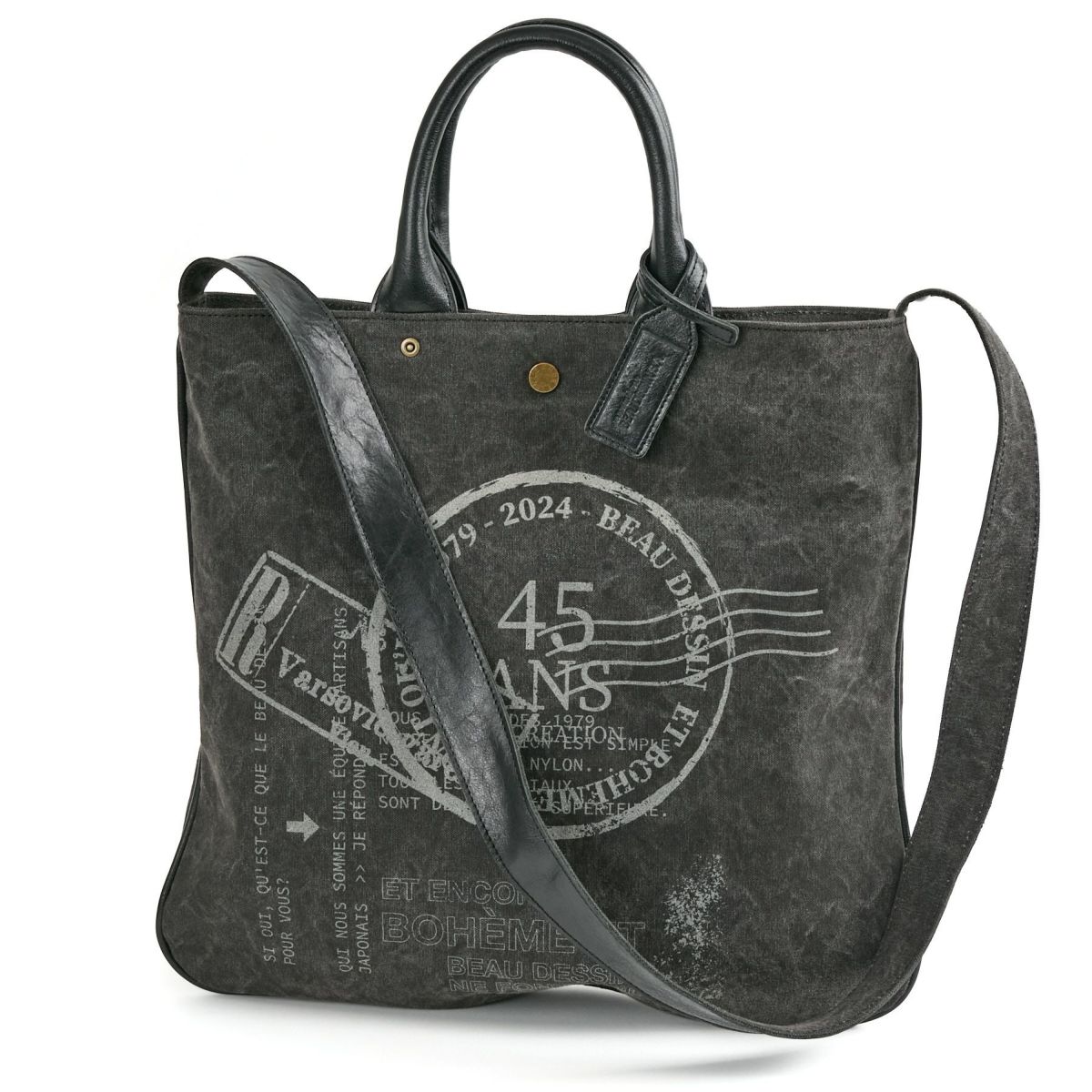 BEAU DESSIN S.A. ボーデッサン タンニン・ワッシャー プリント 2WAYショルダーバッグ TP3046