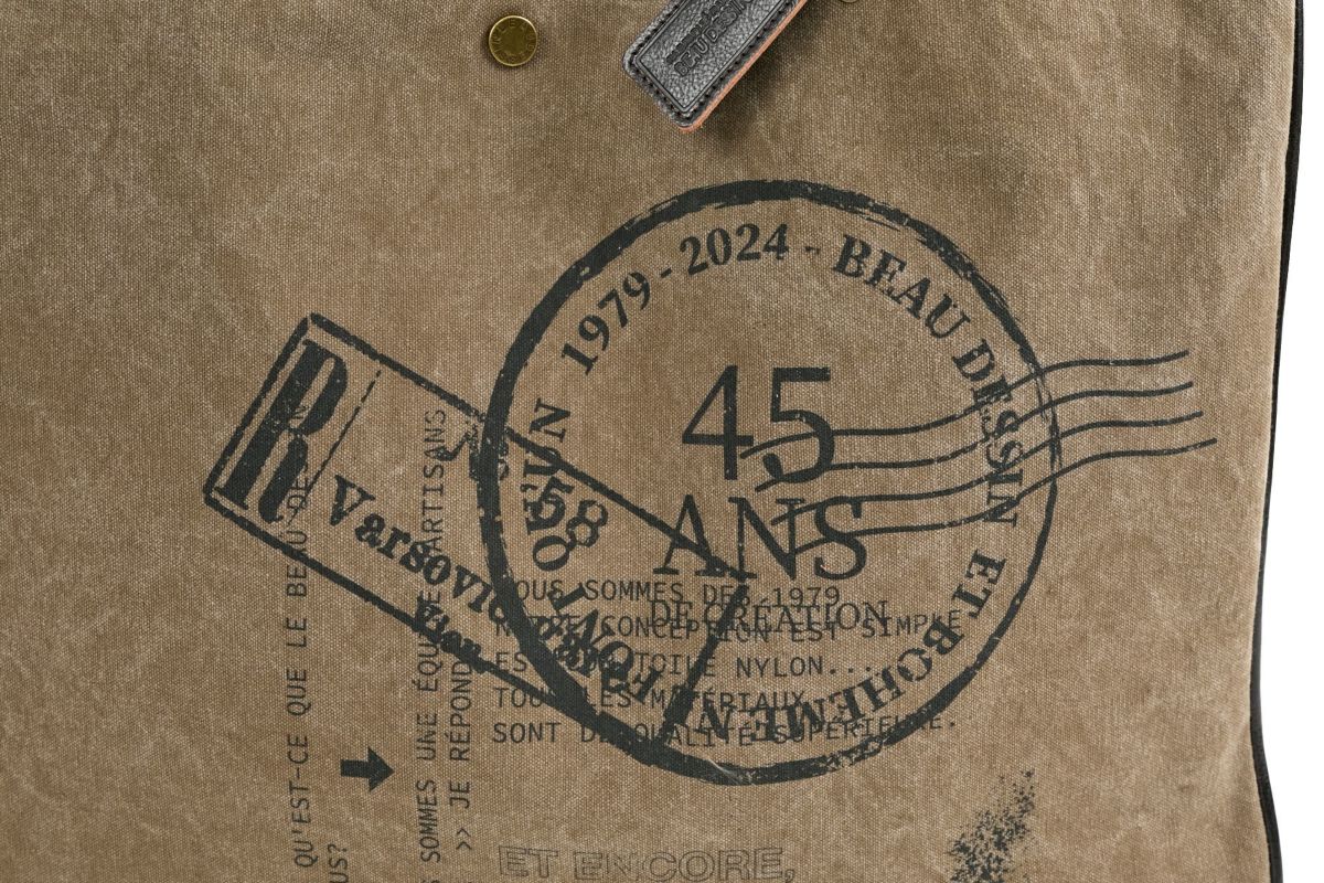 BEAU DESSIN S.A. ボーデッサン タンニン・ワッシャー プリント トートバッグ TP3047