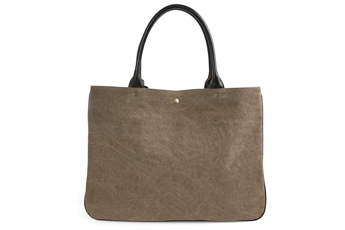 BEAU DESSIN S.A. ボーデッサン タンニン・ワッシャー プリント トートバッグ TP3047