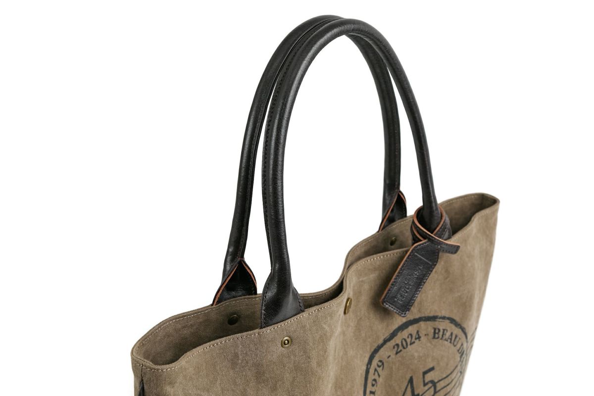 BEAU DESSIN S.A. ボーデッサン タンニン・ワッシャー プリント トートバッグ TP3047