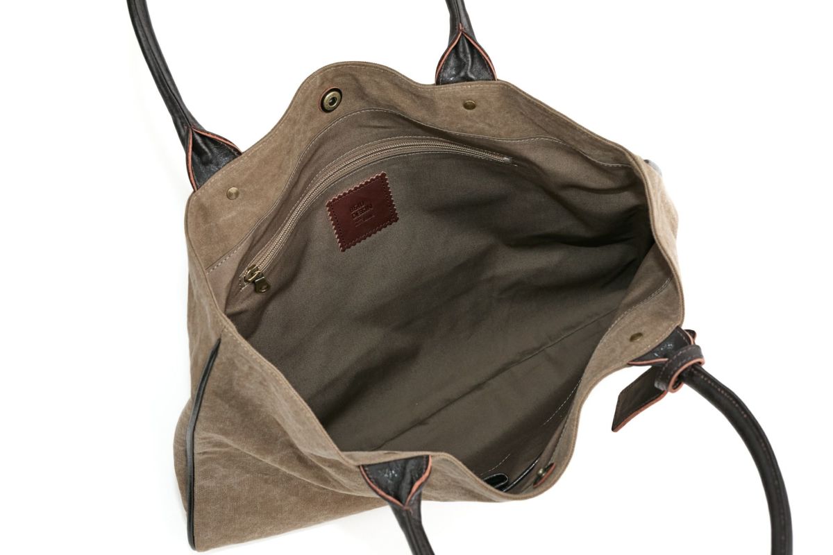 BEAU DESSIN S.A. ボーデッサン タンニン・ワッシャー プリント トートバッグ TP3047