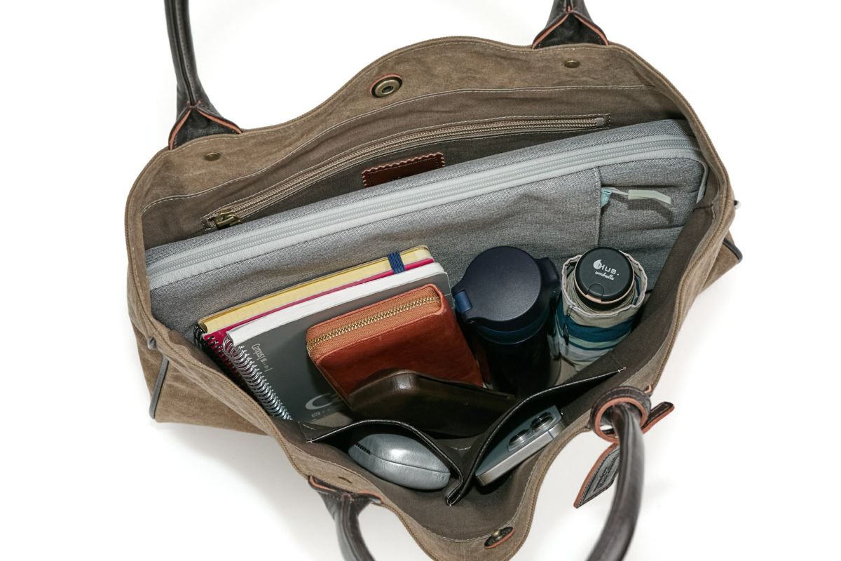 BEAU DESSIN S.A. ボーデッサン タンニン・ワッシャー プリント トートバッグ TP3047