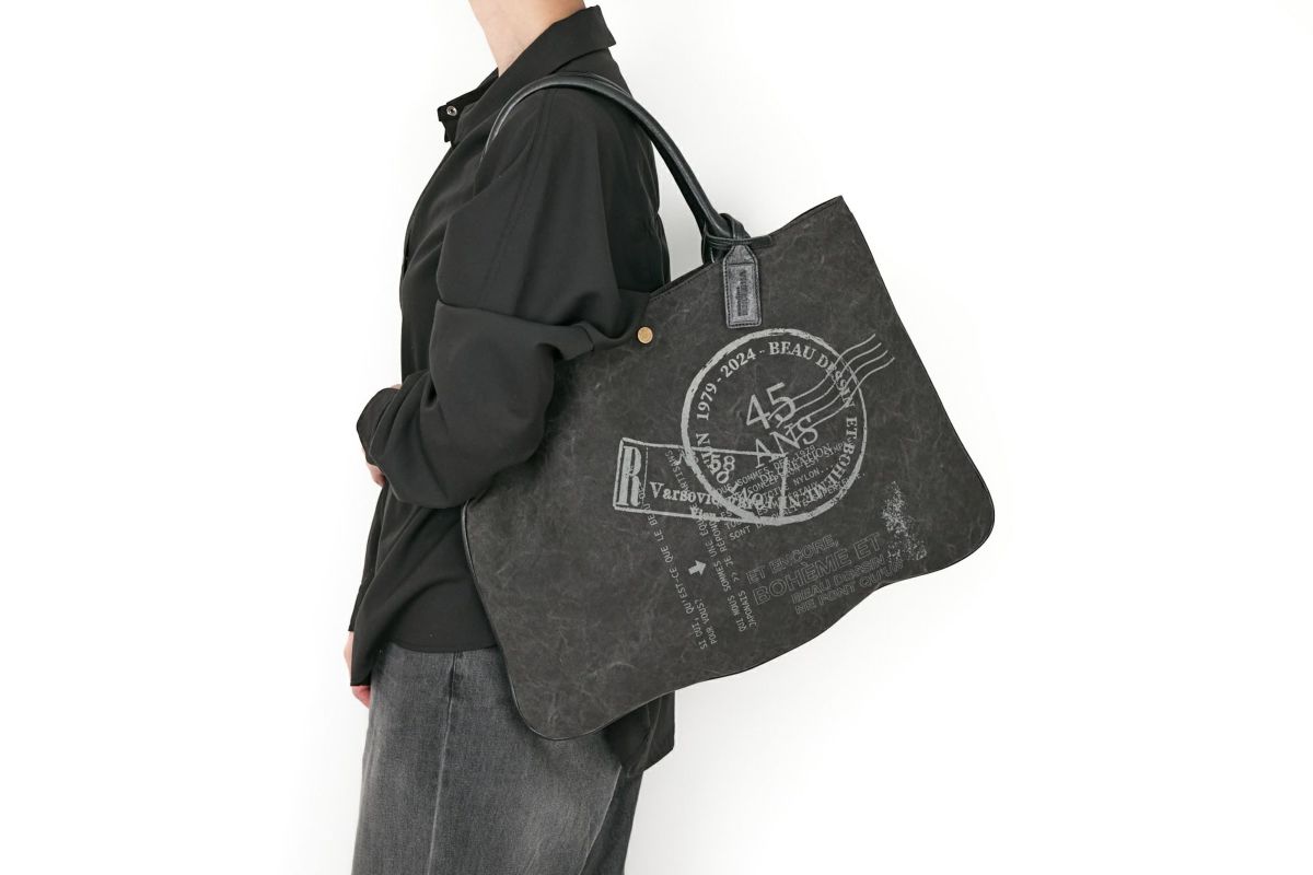 BEAU DESSIN S.A. ボーデッサン タンニン・ワッシャー プリント トートバッグ TP3047