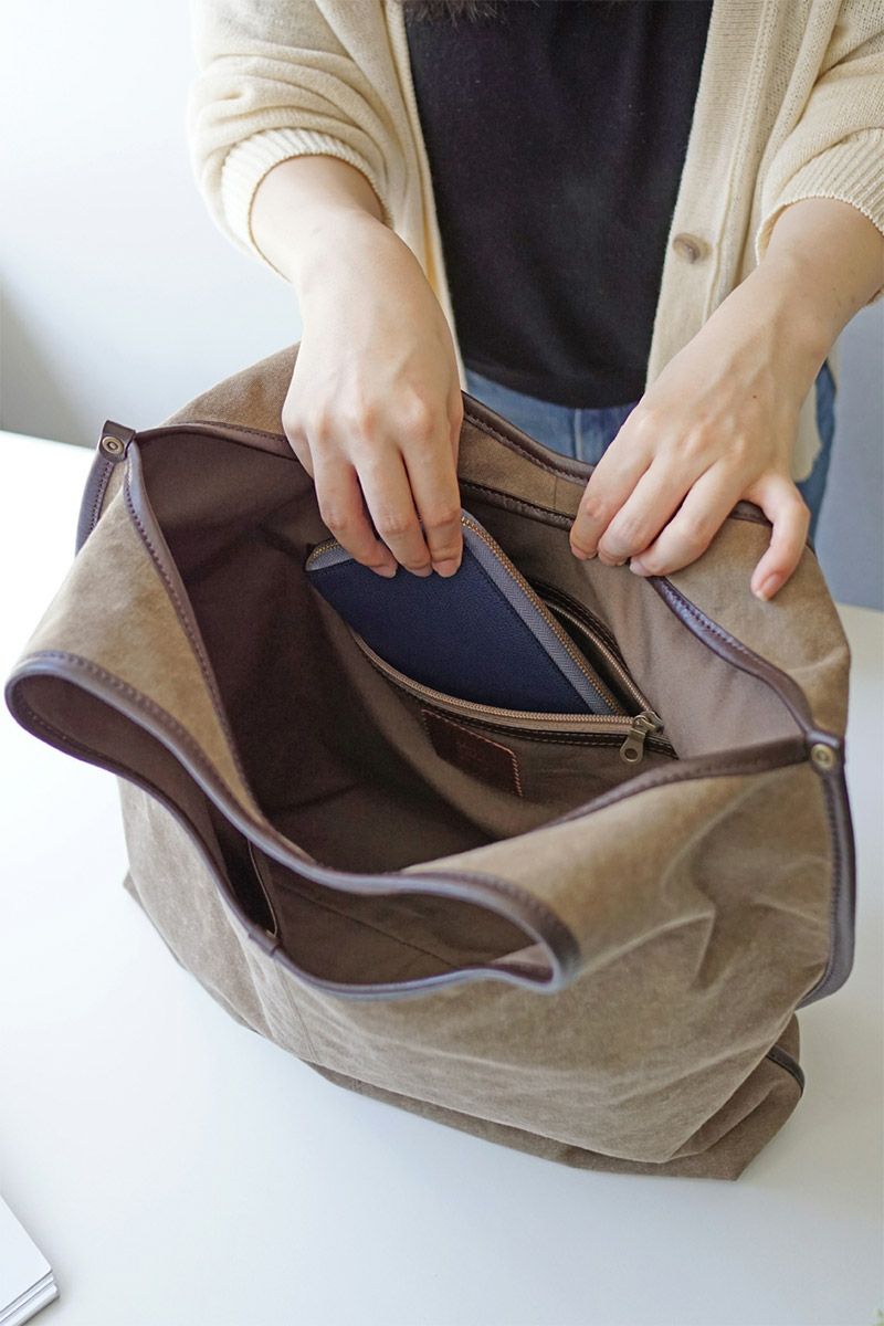 BEAU DESSIN S.A. ボーデッサン タンニン・ワッシャー トートバッグ TW3032