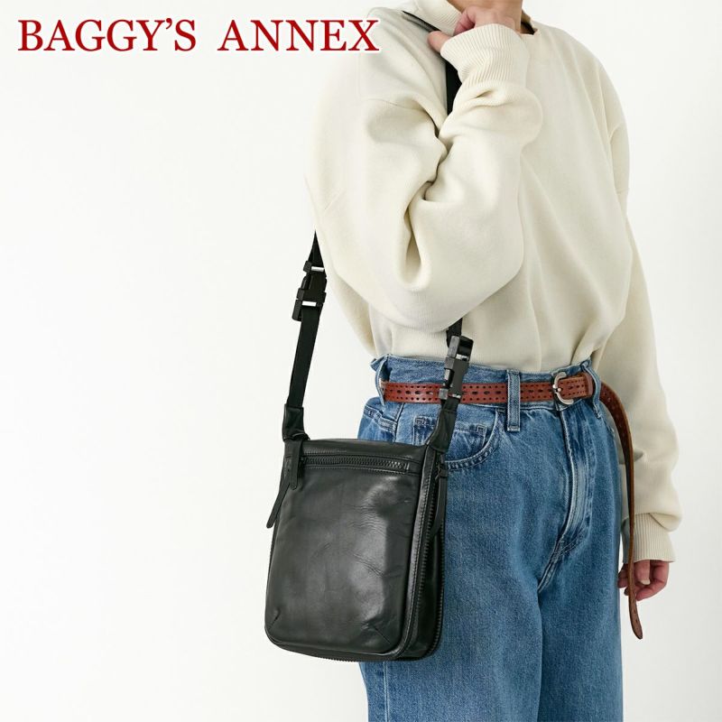 BAGGY'S ANNEX バギーズアネックス グロッシー 2WAYショルダーバッグ LZKM-1500