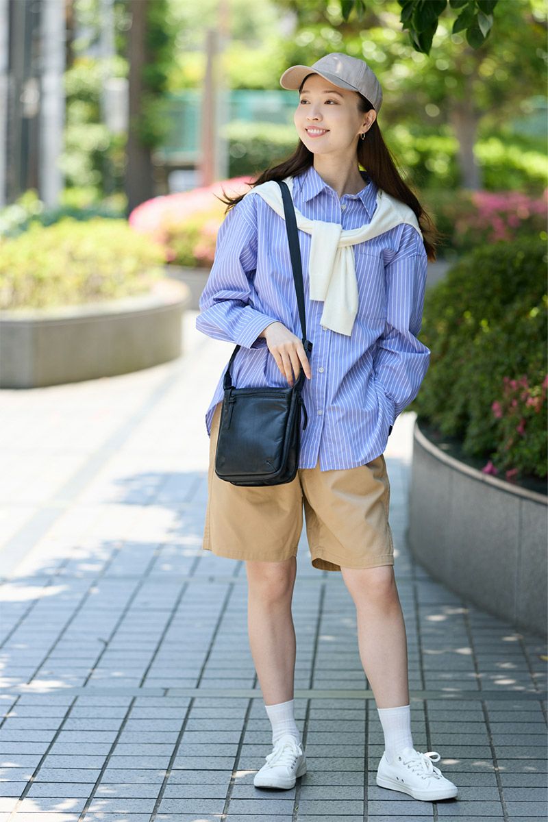 BAGGY'S ANNEX バギーズアネックス グロッシー 2WAYショルダーバッグ LZKM-1500