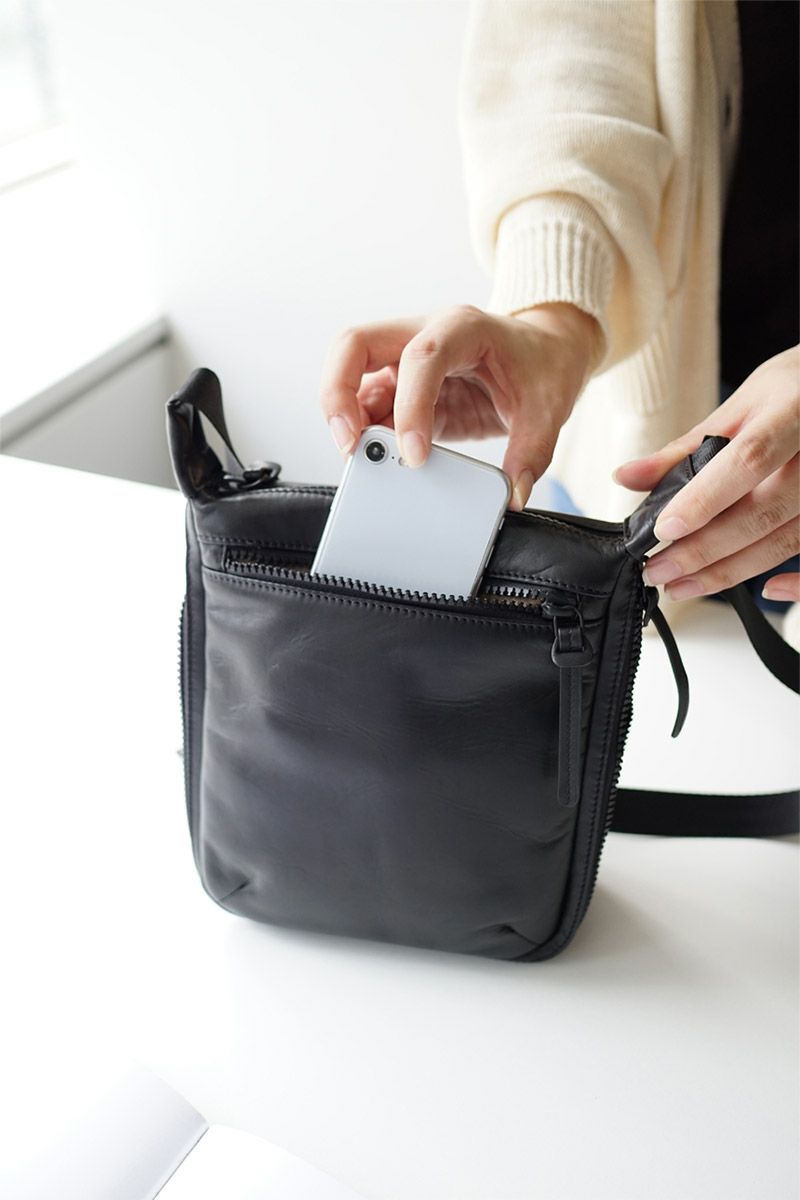 BAGGY'S ANNEX バギーズアネックス グロッシー 2WAYショルダーバッグ LZKM-1500