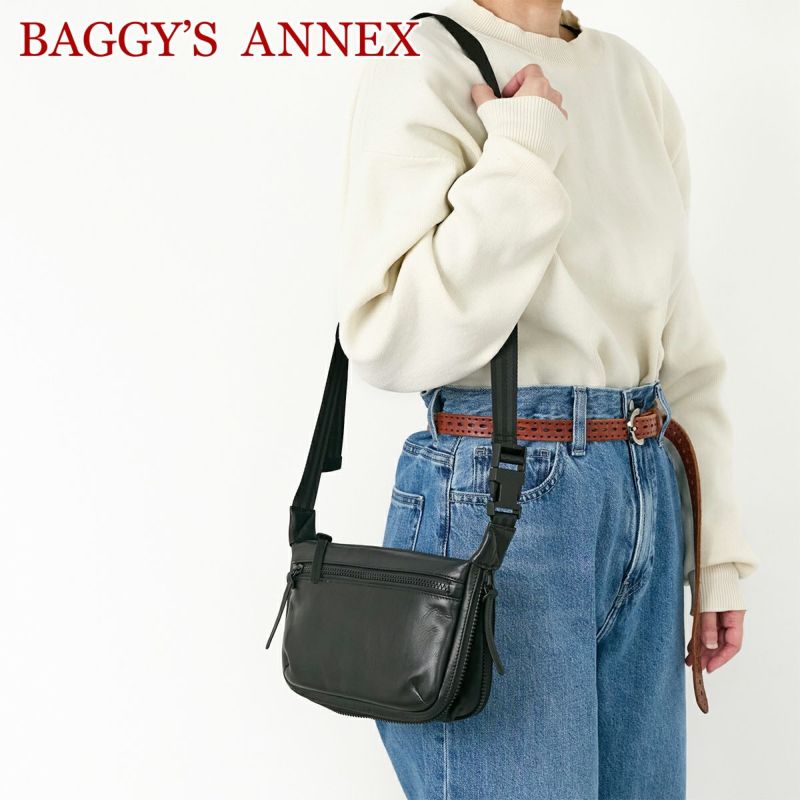 BAGGY'S ANNEX バギーズアネックス グロッシー 2WAYショルダーバッグ LZKM-1501