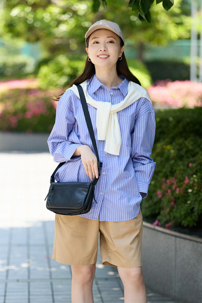 BAGGY'S ANNEX バギーズアネックス グロッシー 2WAYショルダーバッグ LZKM-1501