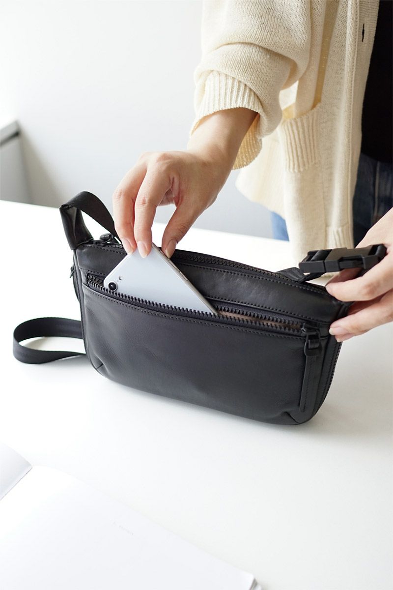 BAGGY'S ANNEX バギーズアネックス グロッシー 2WAYショルダーバッグ LZKM-1501