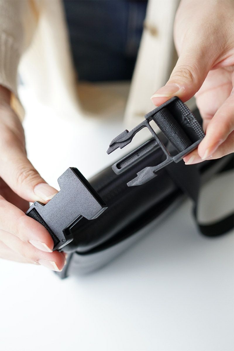 BAGGY'S ANNEX バギーズアネックス グロッシー 2WAYショルダーバッグ LZKM-1501