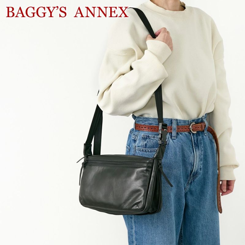 BAGGY'S ANNEX バギーズアネックス グロッシー 2WAYショルダーバッグ LZKM-1502