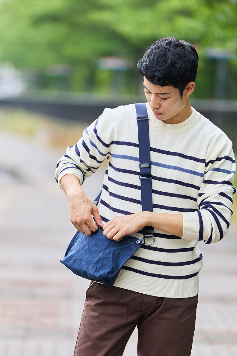 BAGGY PORT バギーポート TIGER CANVAS タイガー帆布 ミニショルダーバッグ GRN-880