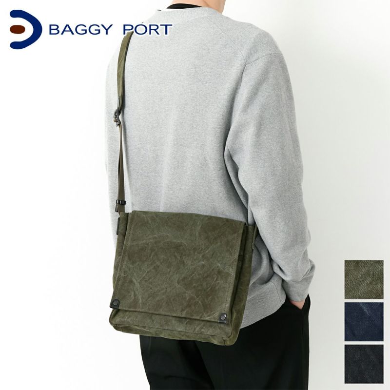 BAGGY PORT バギーポート TIGER CANVAS タイガー帆布 ショルダーバッグ GRN-881