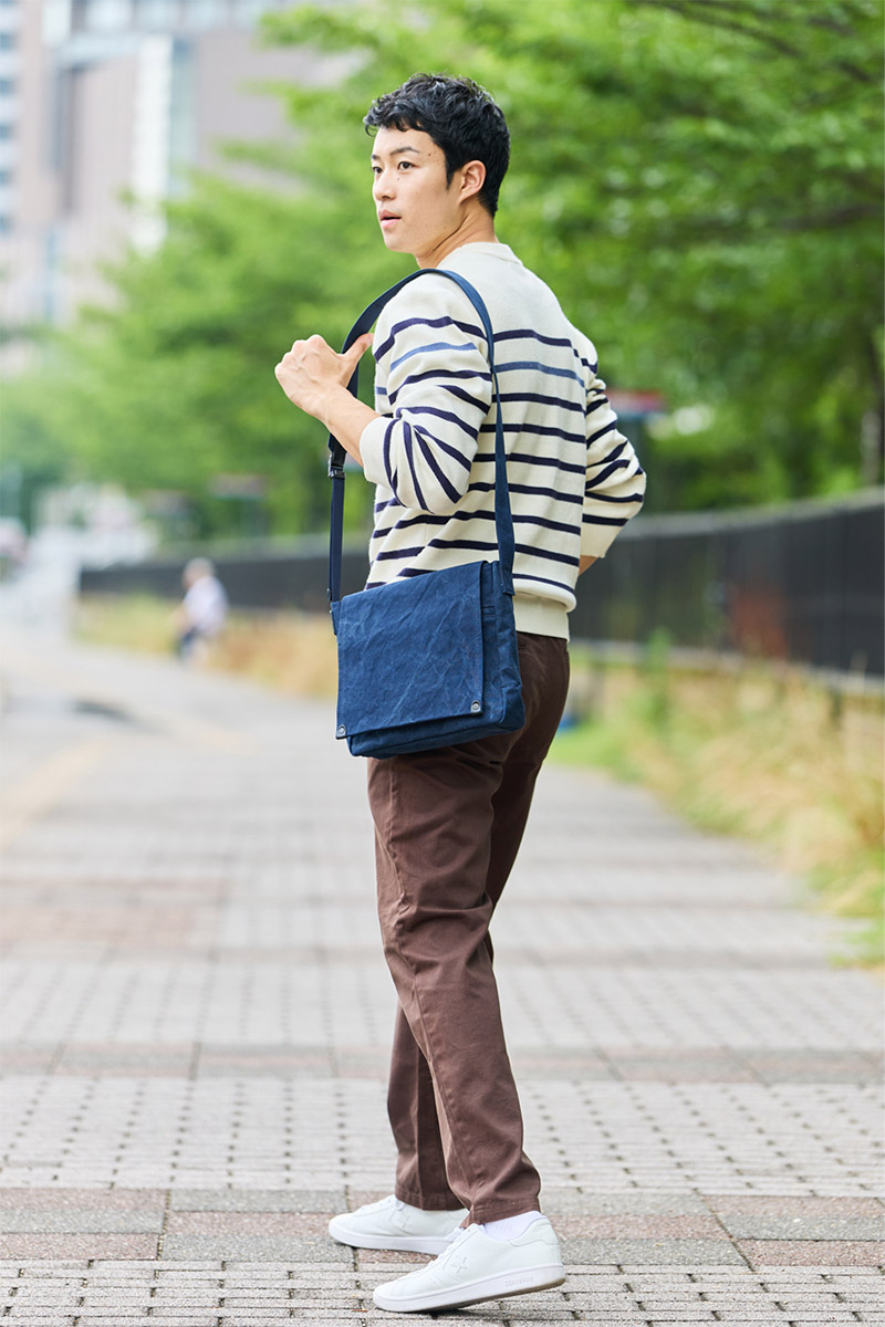 BAGGY PORT バギーポート TIGER CANVAS タイガー帆布 ショルダーバッグ GRN-881
