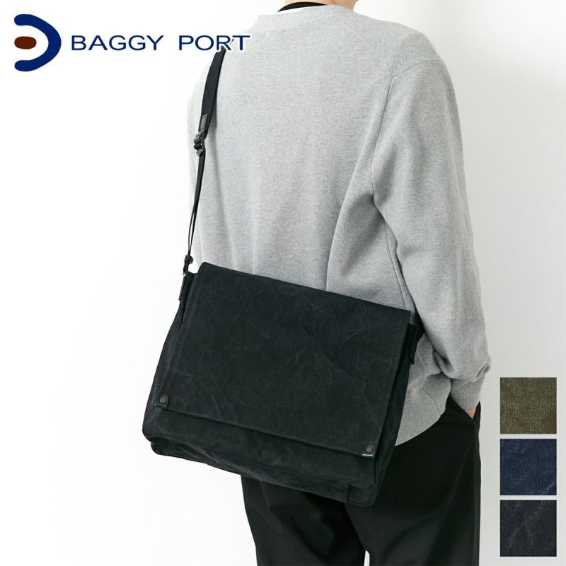 BAGGY PORT バギーポート TIGER CANVAS タイガー帆布 ショルダーバッグ GRN-882