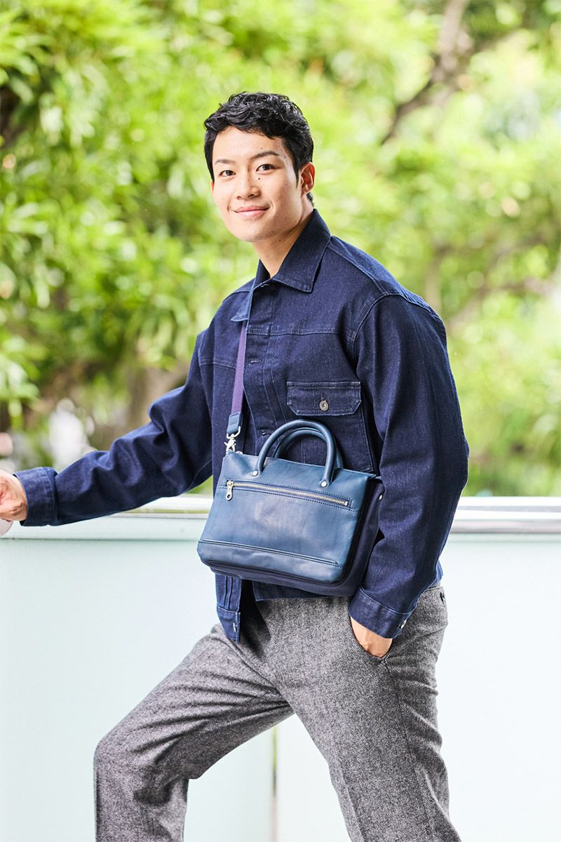 BAGGY PORT バギーポート グローブレザー 2WAYミニブリーフ ショルダーバッグ YNM-234