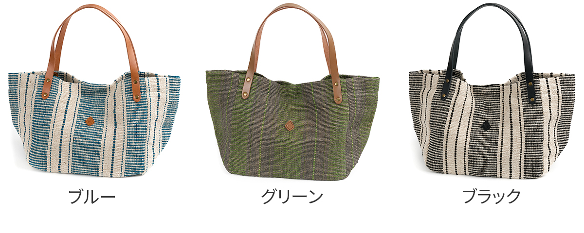 CLEDRAN クレドラン HAND＆WORK ハンド＆ワーク ストライプトートバッグ CR-CL3757