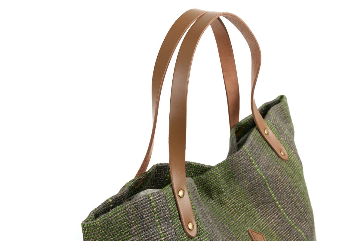 CLEDRAN クレドラン HAND＆WORK ハンド＆ワーク ストライプトートバッグ CR-CL3757