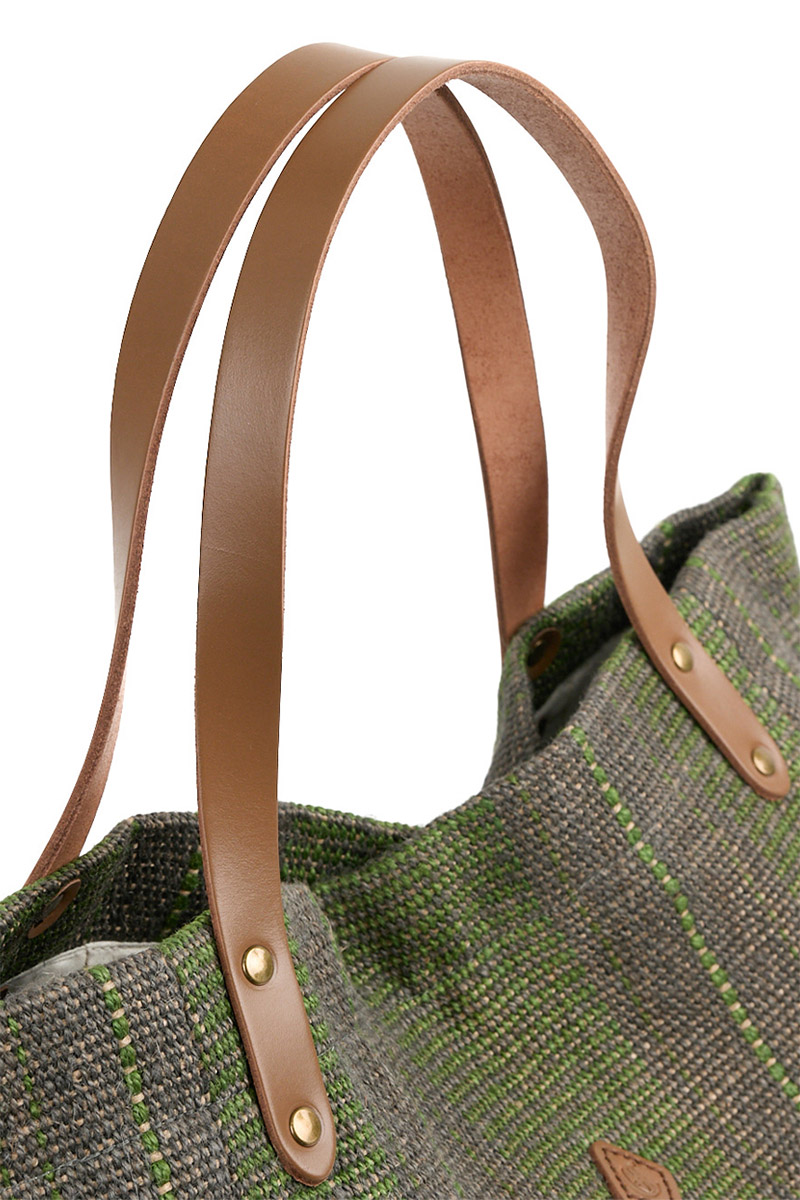 CLEDRAN クレドラン HAND＆WORK ハンド＆ワーク ストライプトートバッグ CR-CL3757