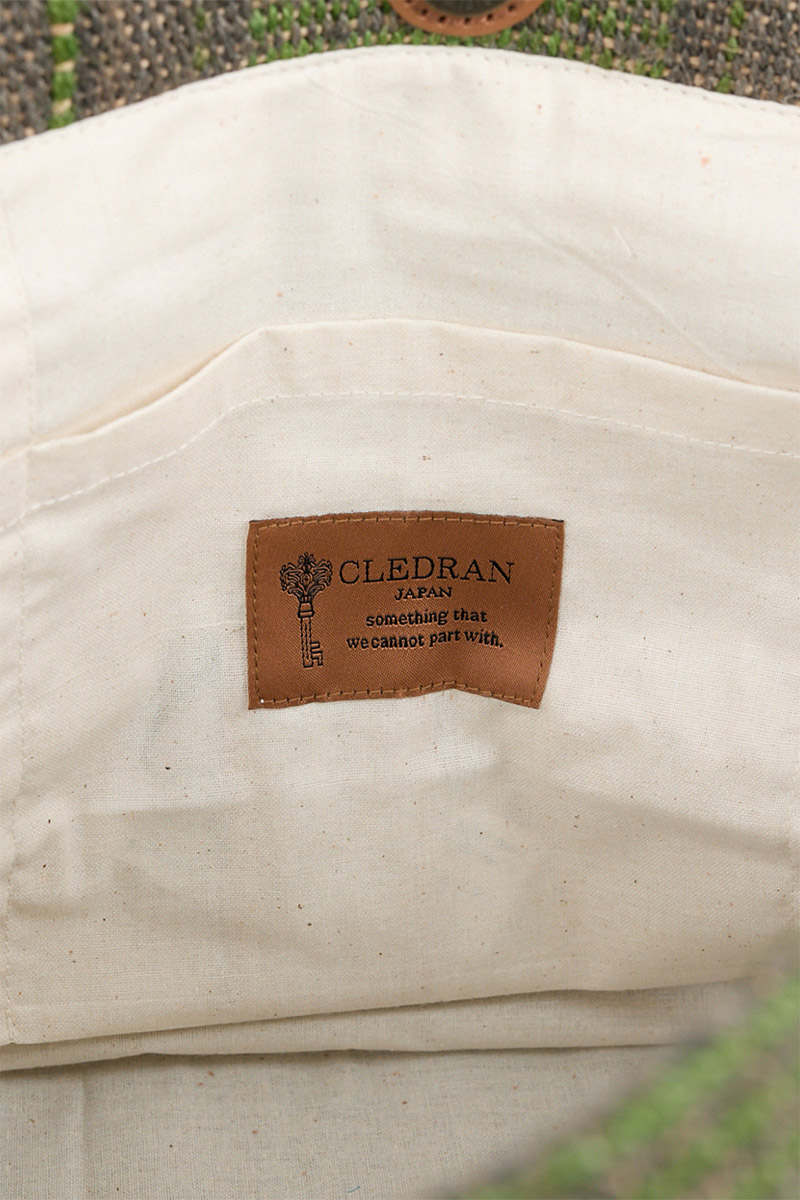 CLEDRAN クレドラン HAND＆WORK ハンド＆ワーク ストライプトートバッグ CR-CL3757