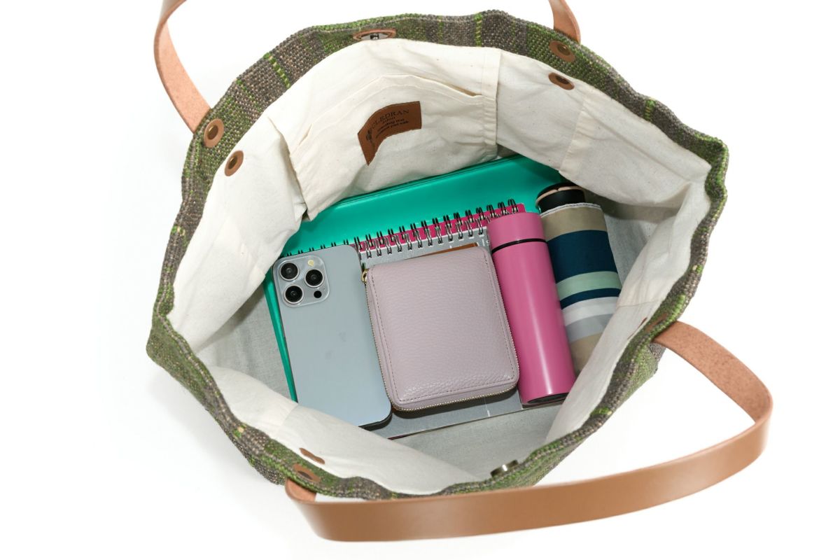 CLEDRAN クレドラン HAND＆WORK ハンド＆ワーク ストライプトートバッグ CR-CL3757