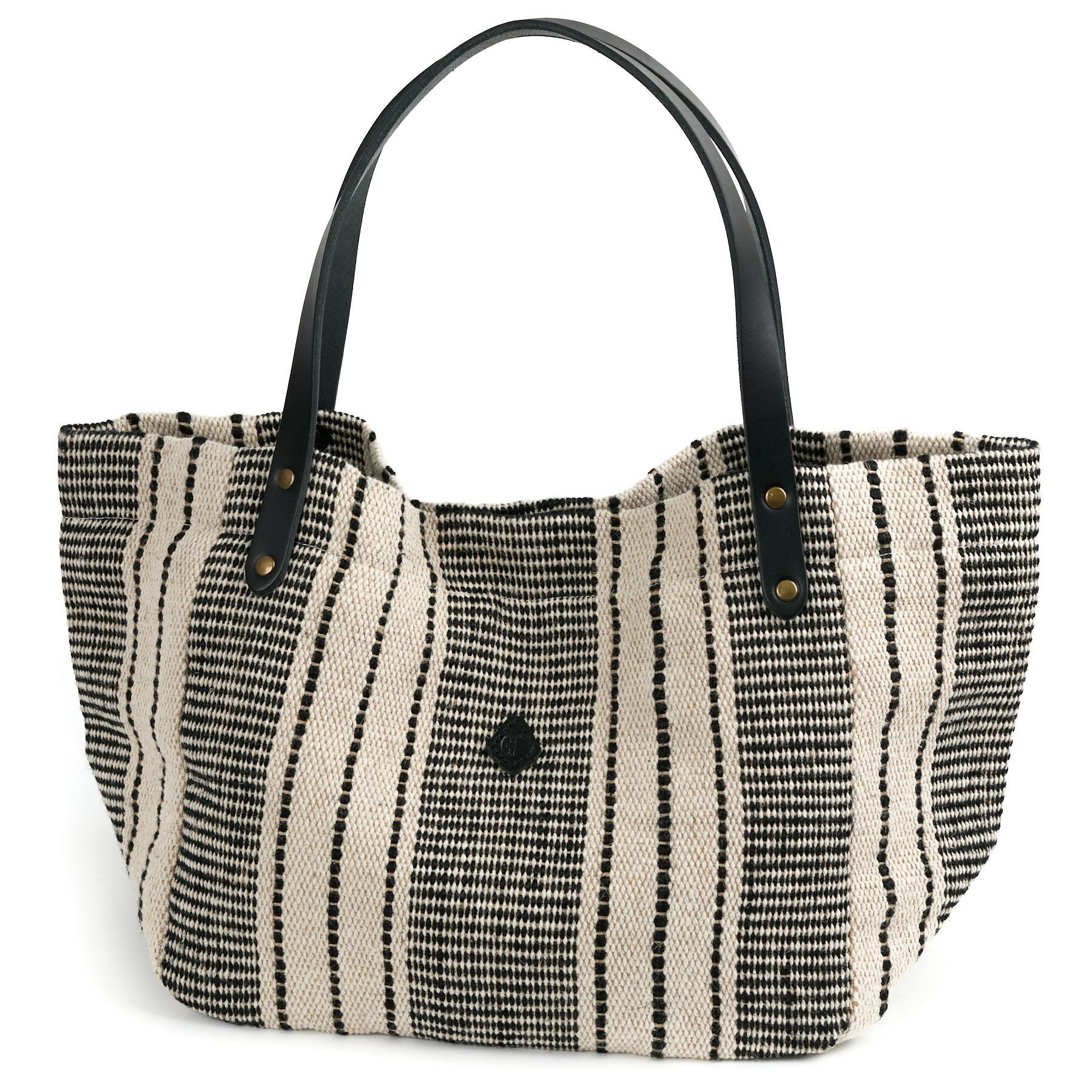 CLEDRAN クレドラン HAND＆WORK ハンド＆ワーク ストライプトートバッグ CR-CL3757