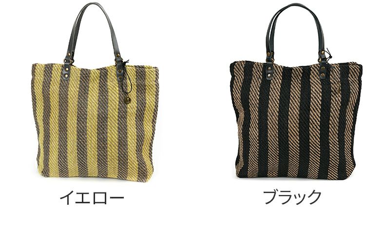 CLEDRAN クレドラン HAND＆WORK ハンド＆ワーク ストライプトートバッグ CR-CL3761