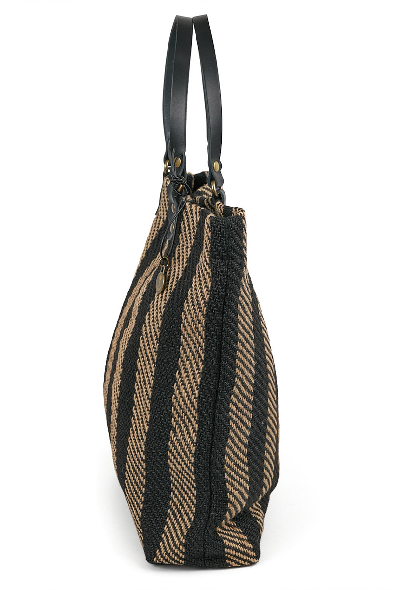 CLEDRAN クレドラン HAND＆WORK ハンド＆ワーク ストライプトートバッグ CR-CL3761