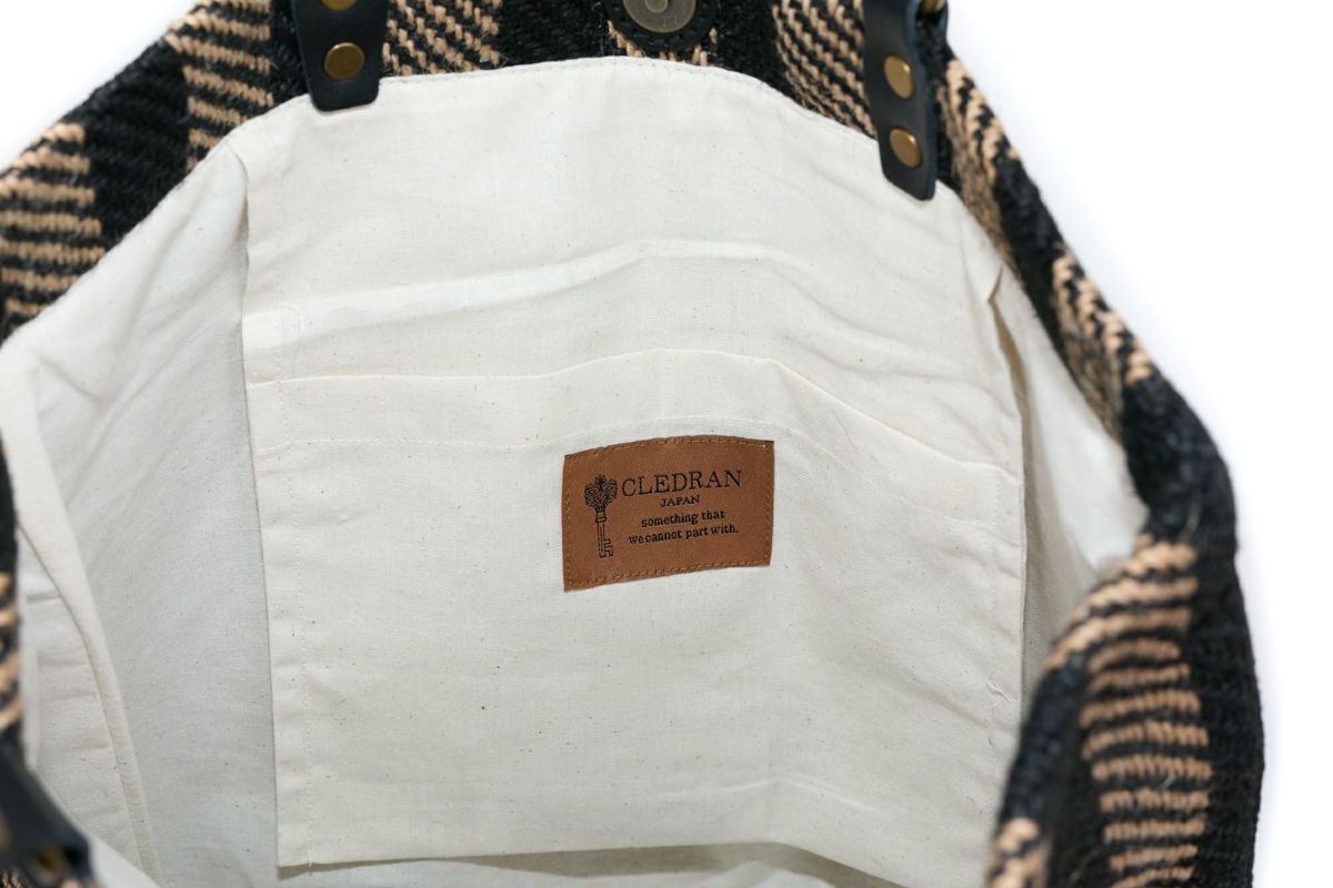 CLEDRAN クレドラン HAND＆WORK ハンド＆ワーク ストライプトートバッグ CR-CL3761