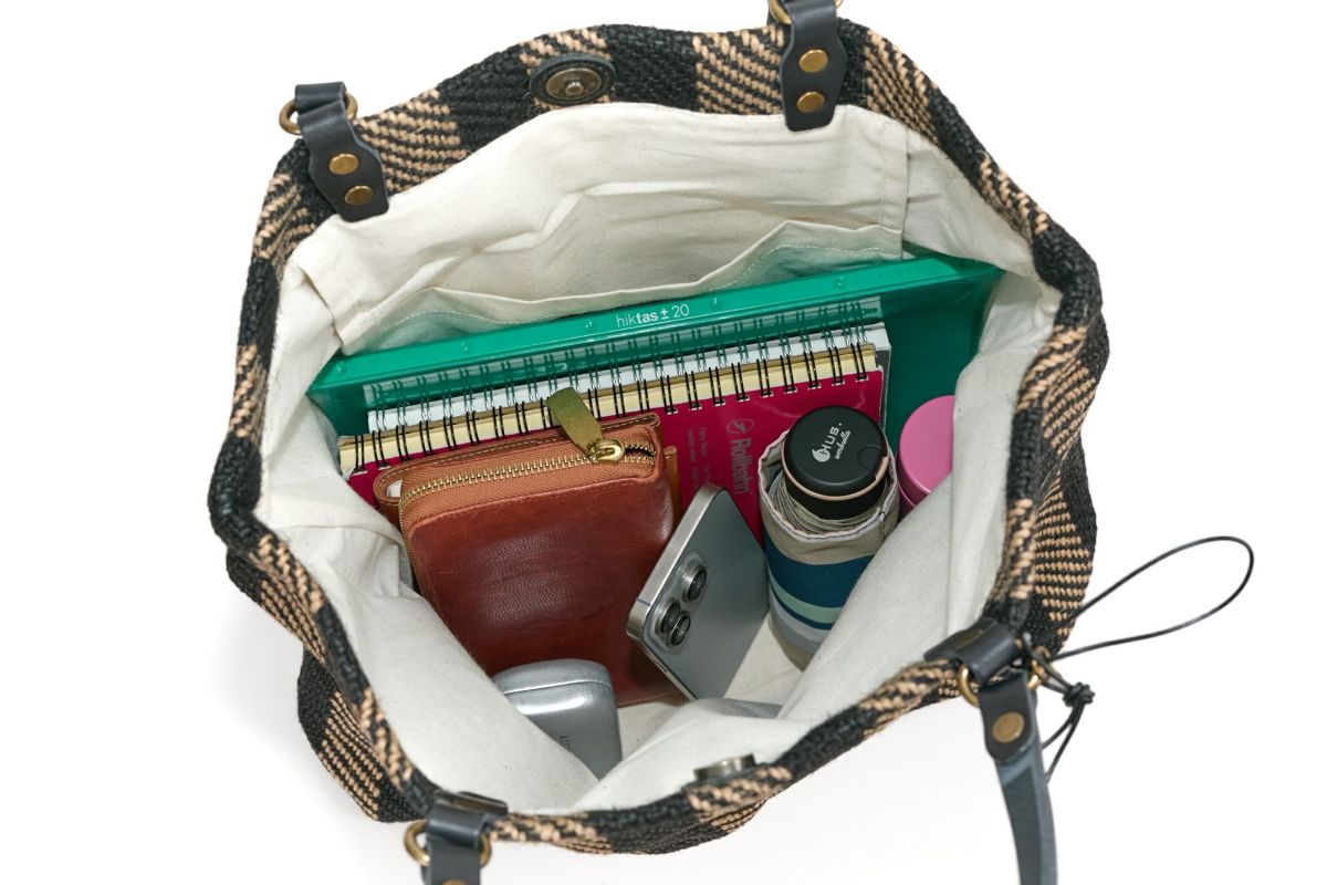 CLEDRAN クレドラン HAND＆WORK ハンド＆ワーク ストライプトートバッグ CR-CL3761