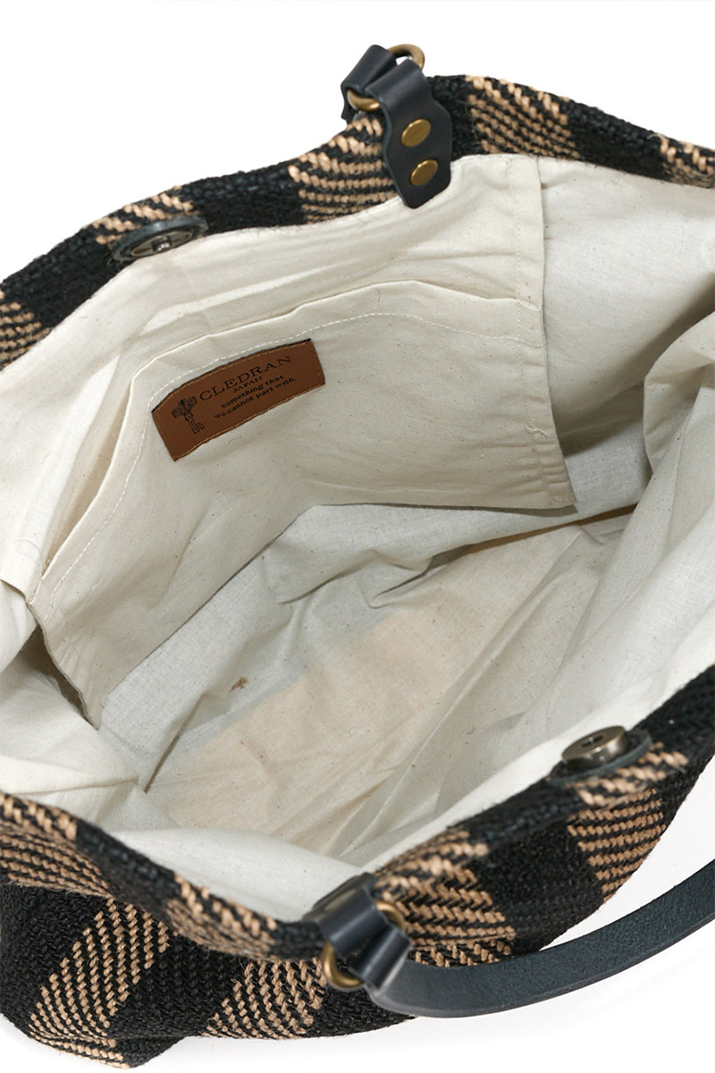 CLEDRAN クレドラン HAND＆WORK ハンド＆ワーク ストライプトートバッグ CR-CL3761