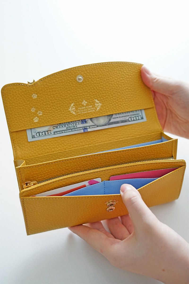 FRAME WORK フレームワーク キトン 小銭入れ付き長財布 0045002