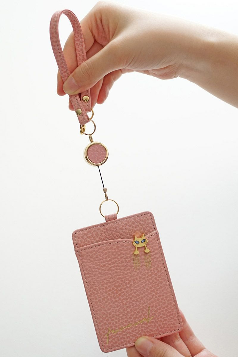 FRAME WORK フレームワーク キトン リール付きパスケース 0045005