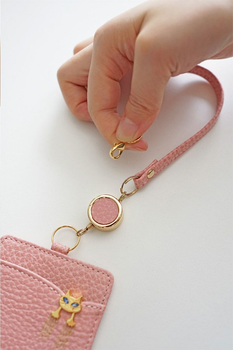 FRAME WORK フレームワーク キトン リール付きパスケース 0045005